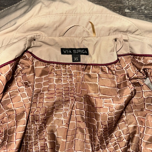 Via Spiga Women’s Trench Coat Size XS - Picture 6 of 6